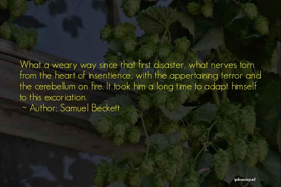 Heart On Fire Quotes By Samuel Beckett