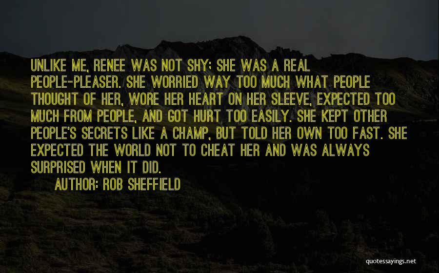 Heart On Her Sleeve Quotes By Rob Sheffield