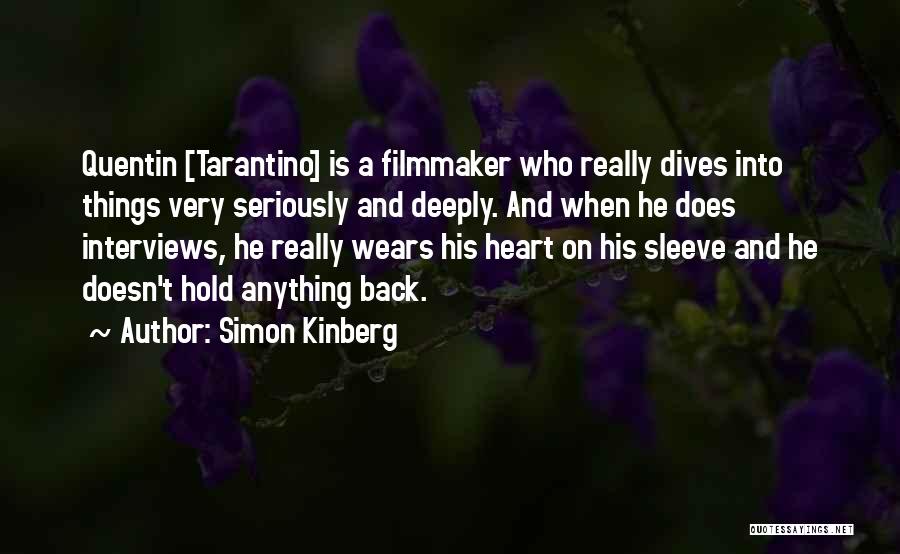 Heart On Her Sleeve Quotes By Simon Kinberg