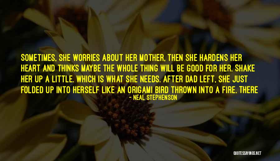 Heart Origami Quotes By Neal Stephenson Heart Origami Quotes By Neal Stephenson