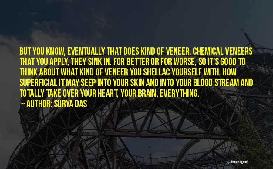 Heart Over Brain Quotes By Surya Das