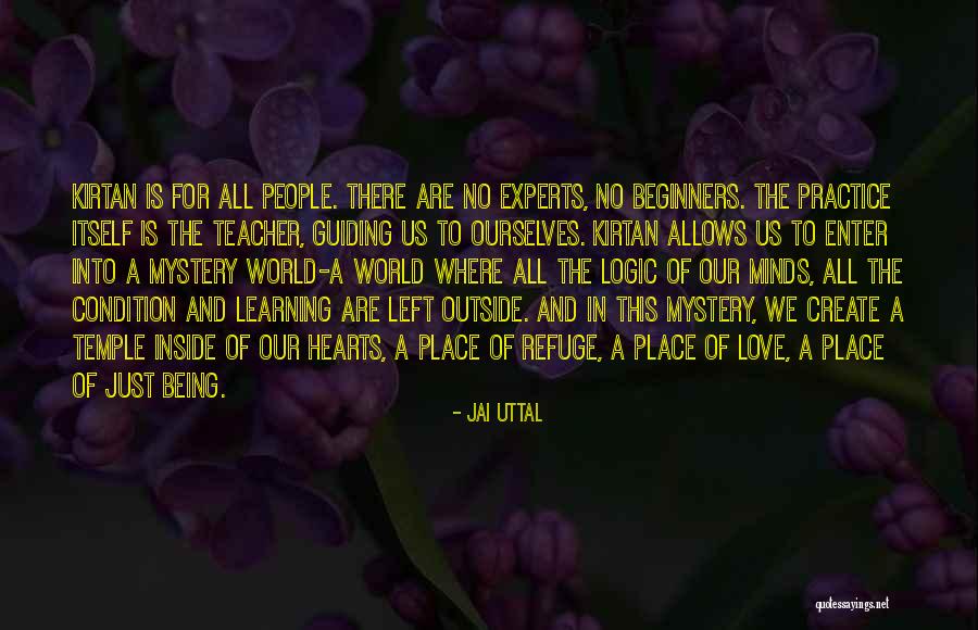 Heart Over Logic Quotes By Jai Uttal Heart Over Logic Quotes By Jai Uttal