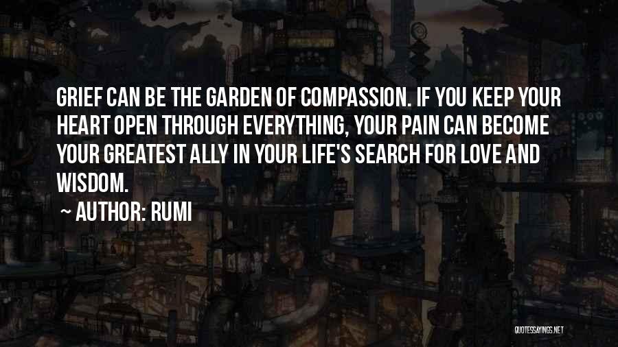 Heart Pain In Love Quotes By Rumi