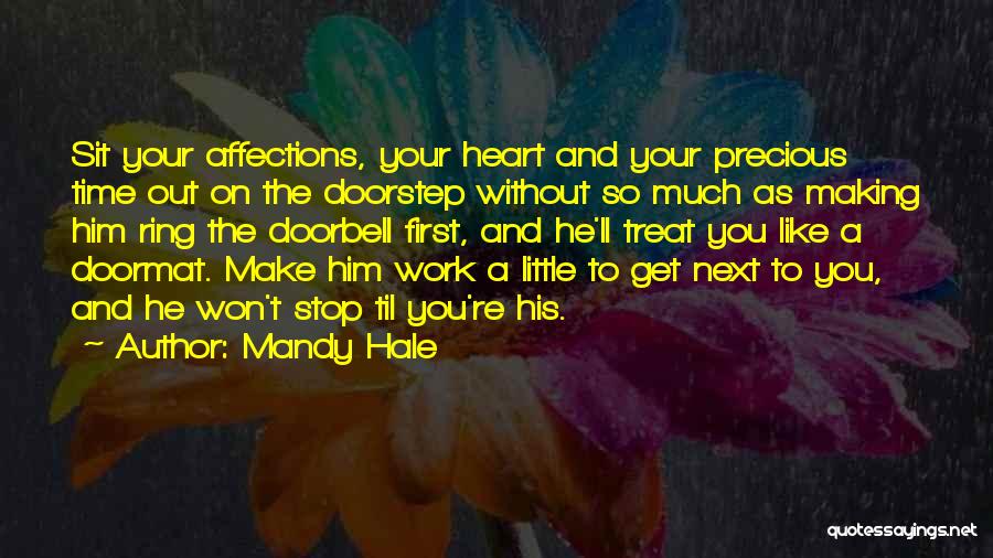 Heart Playing Quotes By Mandy Hale