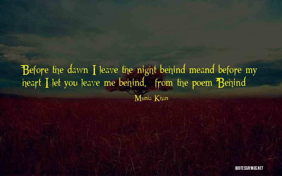 Heart Poem Quotes By Munia Khan Heart Poem Quotes By Munia Khan