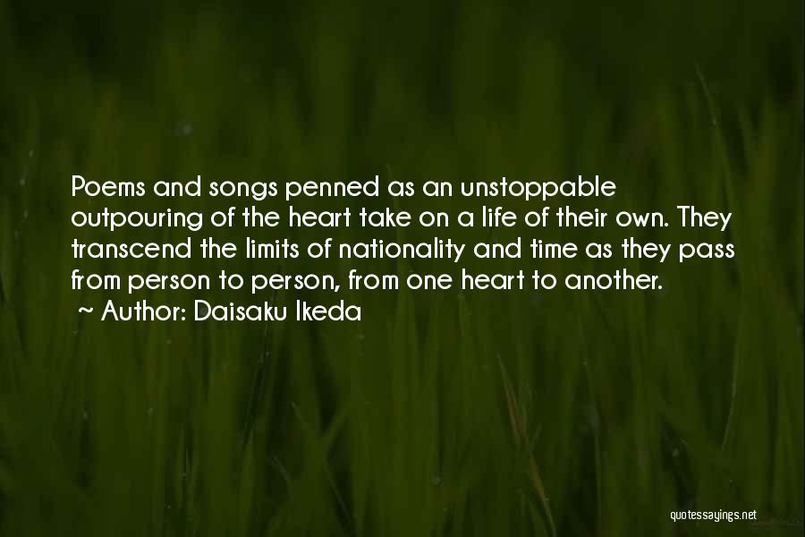 Heart Poems And Quotes By Daisaku Ikeda