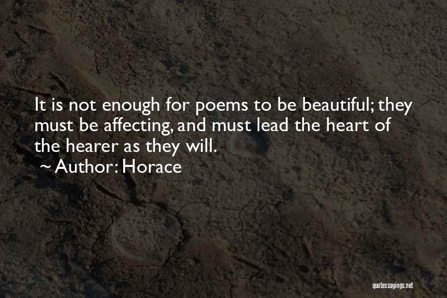 Heart Poems And Quotes By Horace