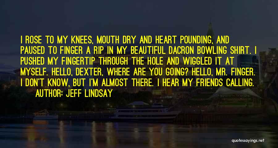 Heart Pounding Quotes By Jeff Lindsay