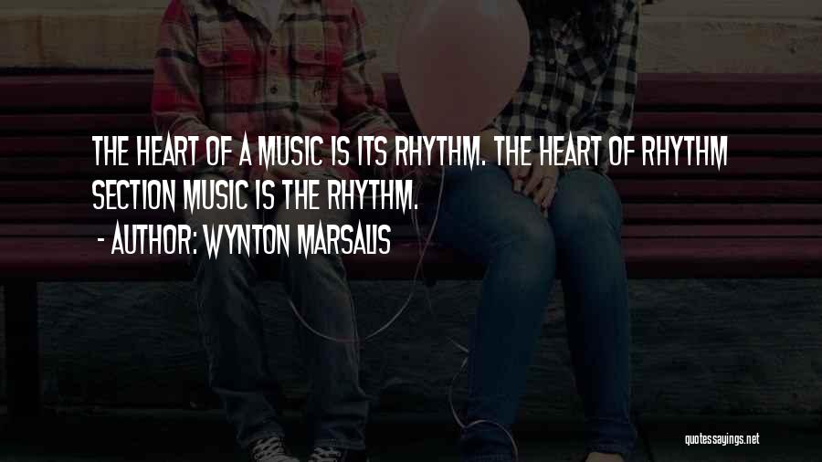 Heart Rhythm Quotes By Wynton Marsalis