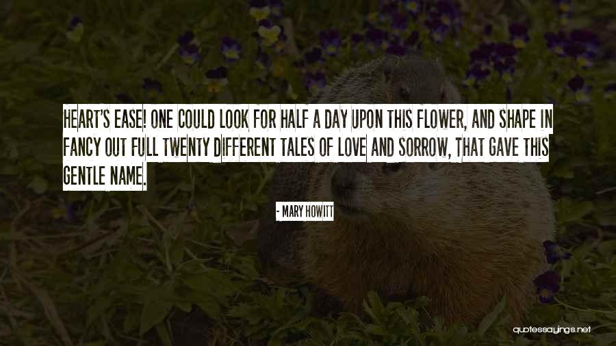 Heart Shape Love Quotes By Mary Howitt Heart Shape Love Quotes By Mary Howitt