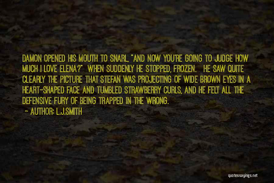 Heart Shaped Face Quotes By L.J.Smith