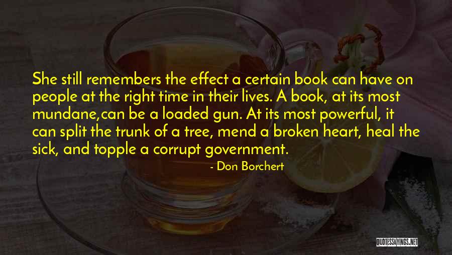 Heart Sick Quotes By Don Borchert