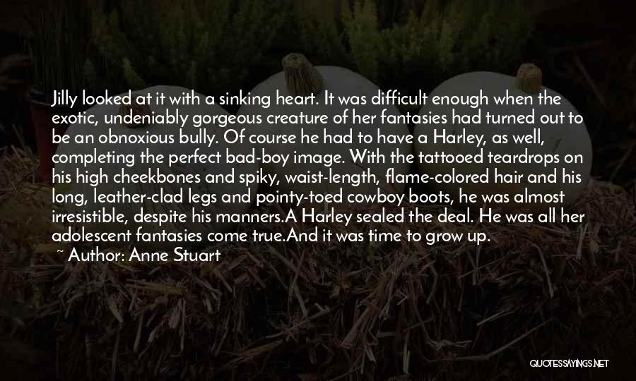 Heart Sinking Quotes By Anne Stuart