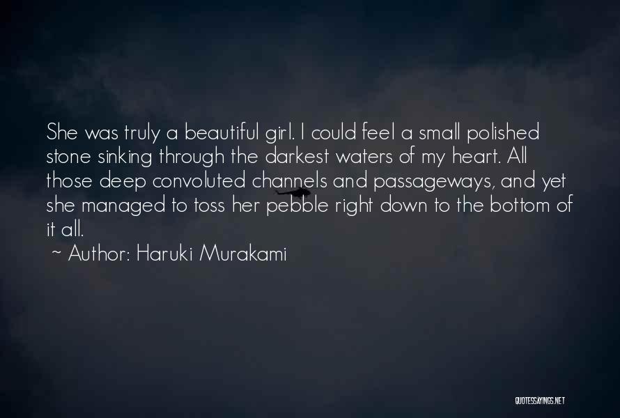 Heart Sinking Quotes By Haruki Murakami