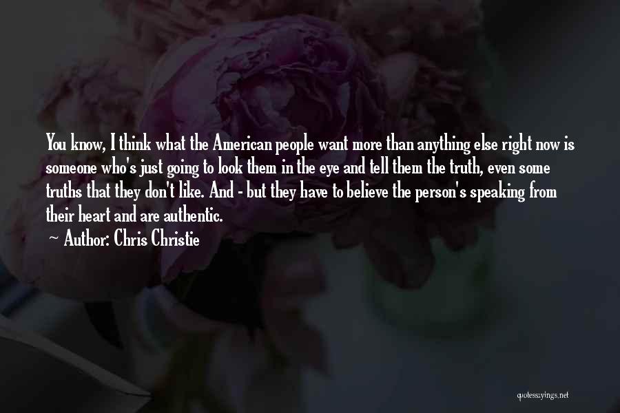 Heart Speaking Quotes By Chris Christie