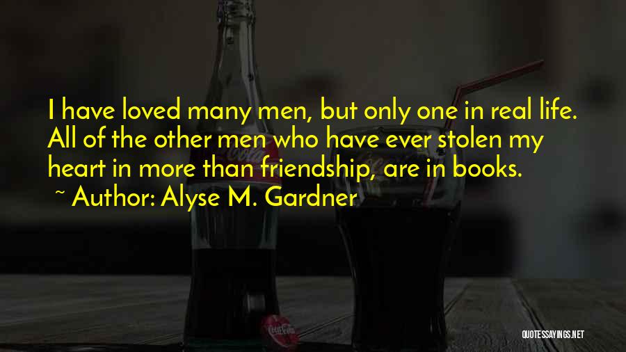 Heart Stolen Quotes By Alyse M. Gardner