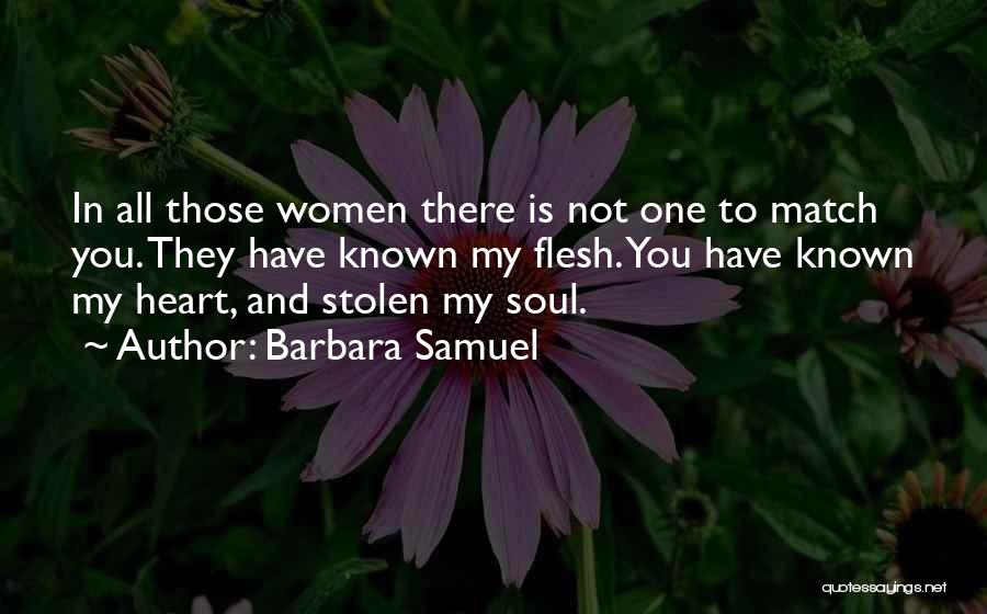 Heart Stolen Quotes By Barbara Samuel