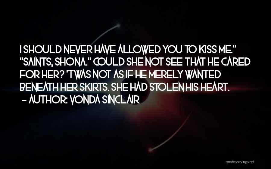 Heart Stolen Quotes By Vonda Sinclair