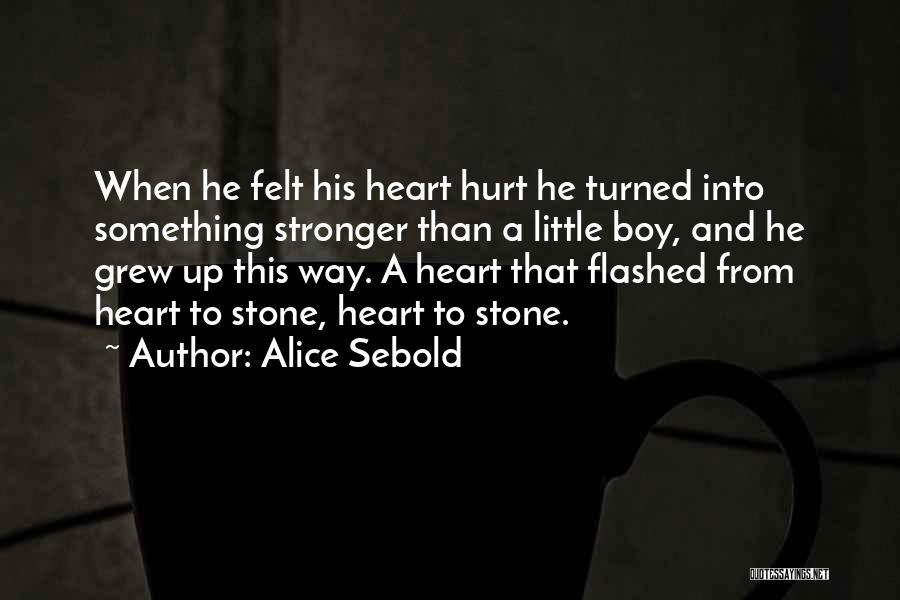 Heart Stone Quotes By Alice Sebold