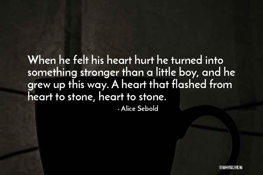 Heart Stone Quotes By Alice Sebold