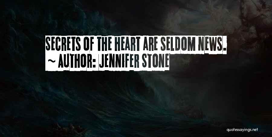 Heart Stone Quotes By Jennifer Stone