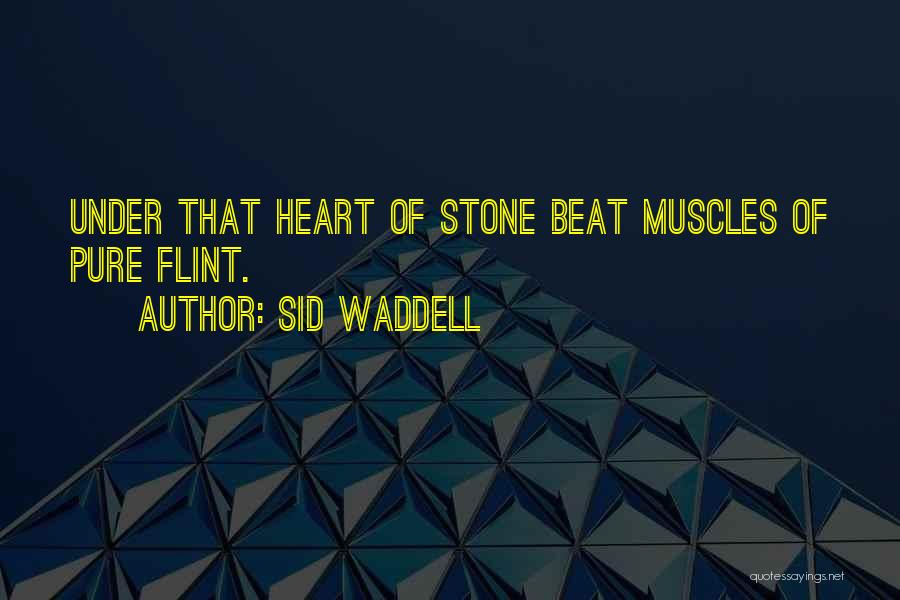 Heart Stone Quotes By Sid Waddell