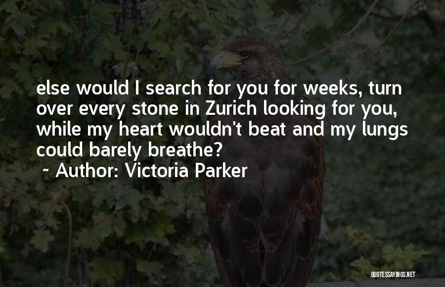 Heart Stone Quotes By Victoria Parker