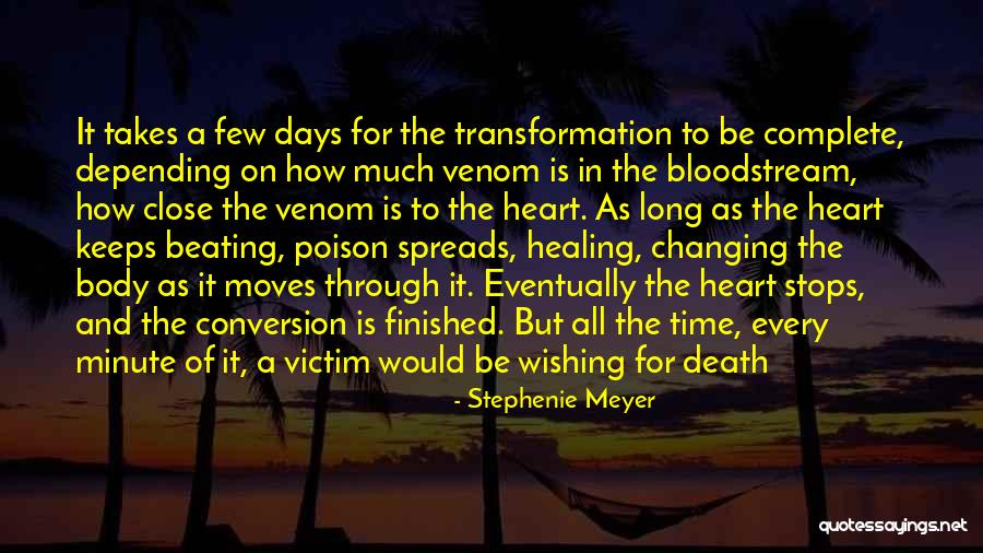 Heart Stops Quotes By Stephenie Meyer