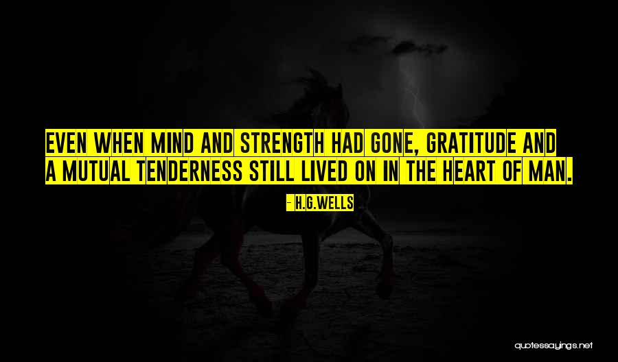 Heart Strength Quotes By H.G.Wells Heart Strength Quotes By H.G.Wells
