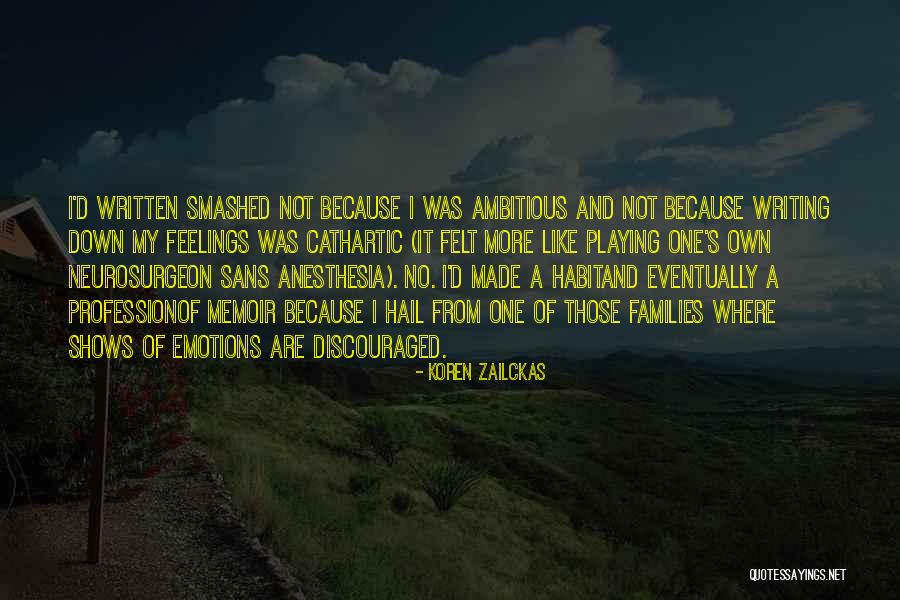 Heart Therapy Quotes By Koren Zailckas Heart Therapy Quotes By Koren Zailckas