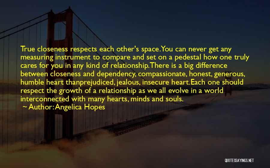 Heart To Heart Relationship Quotes By Angelica Hopes