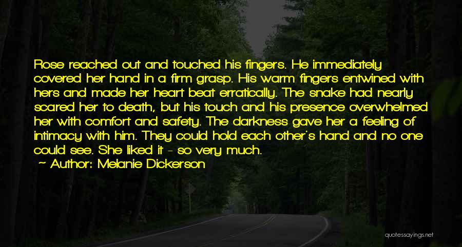Heart Touch Quotes By Melanie Dickerson