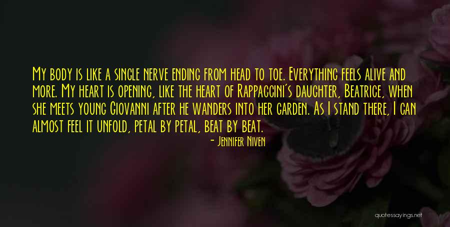 Heart Wanders Quotes By Jennifer Niven Heart Wanders Quotes By Jennifer Niven