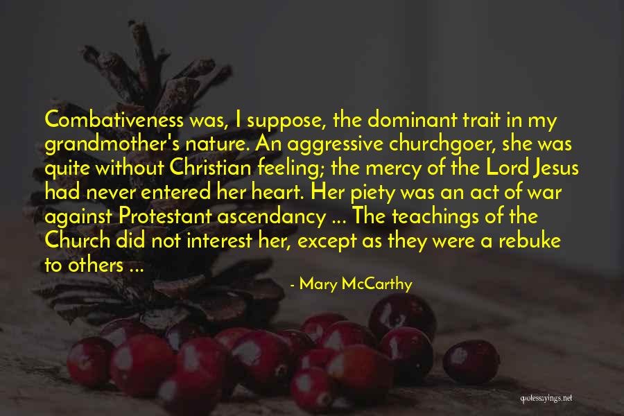 Heart War Quotes By Mary McCarthy Heart War Quotes By Mary McCarthy