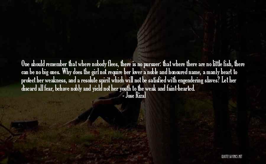Heart Weakness Quotes By Jose Rizal Heart Weakness Quotes By Jose Rizal
