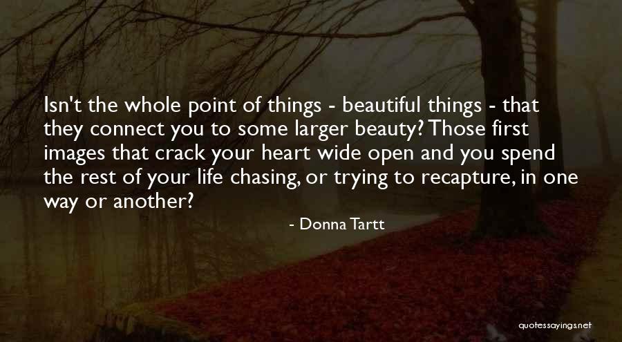 Heart Wide Open Quotes By Donna Tartt