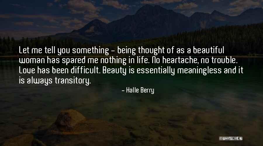 Heartache And Life Quotes By Halle Berry Heartache And Life Quotes By Halle Berry