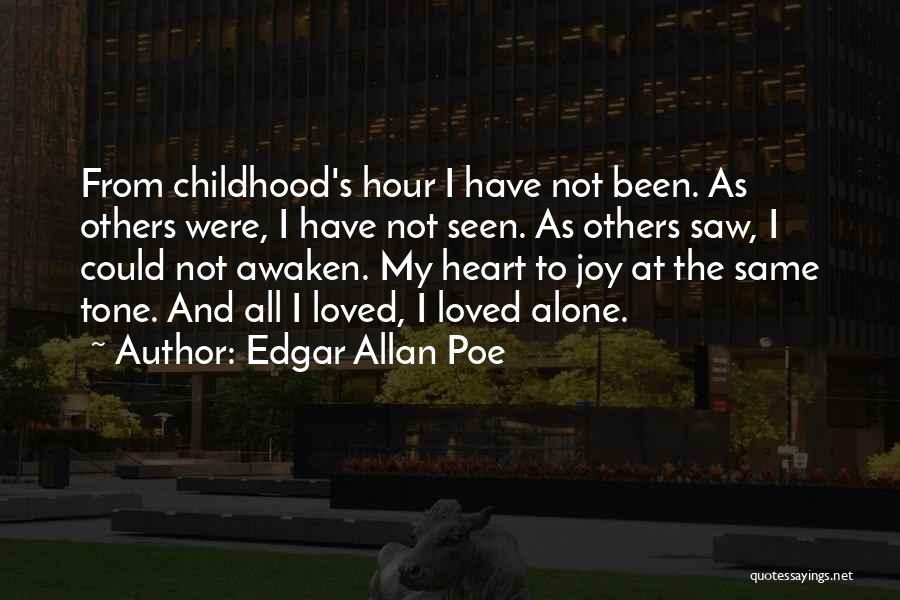 Heartache Loss Quotes By Edgar Allan Poe