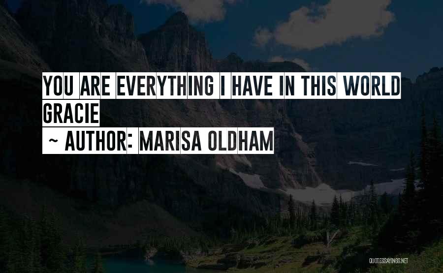 Heartache Loss Quotes By Marisa Oldham