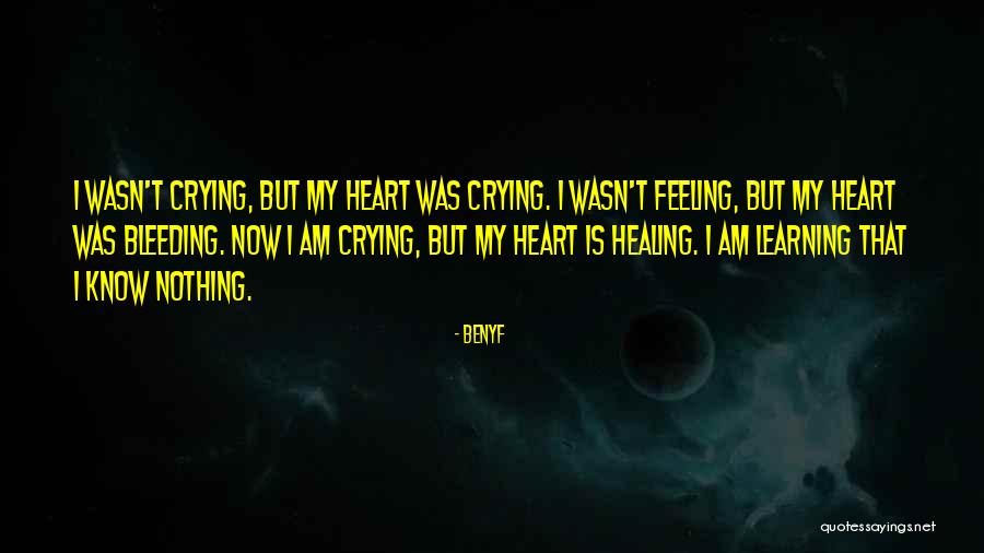 Heartbreak Broken Heart Quotes By Benyf