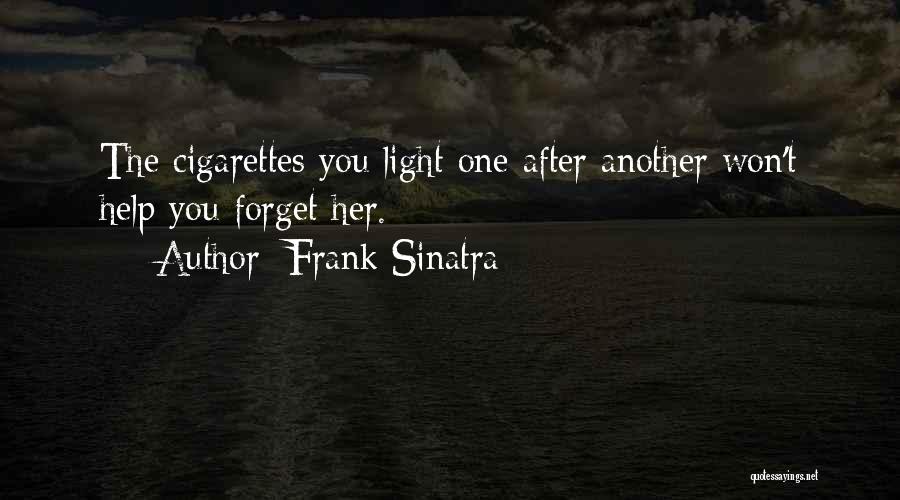 Heartbreak Getting Over Quotes By Frank Sinatra