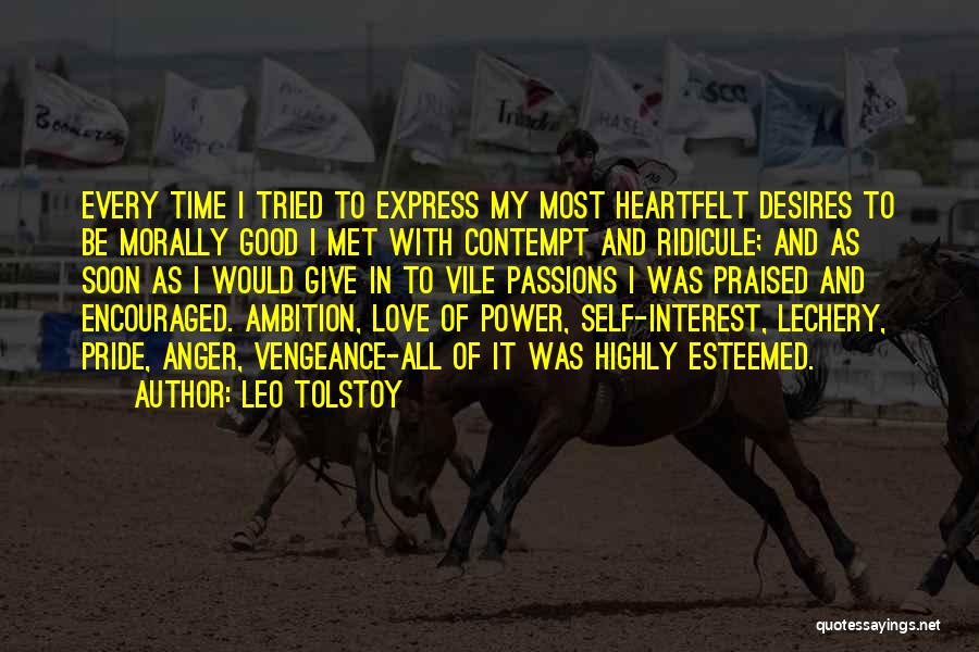 Heartfelt Love Quotes By Leo Tolstoy