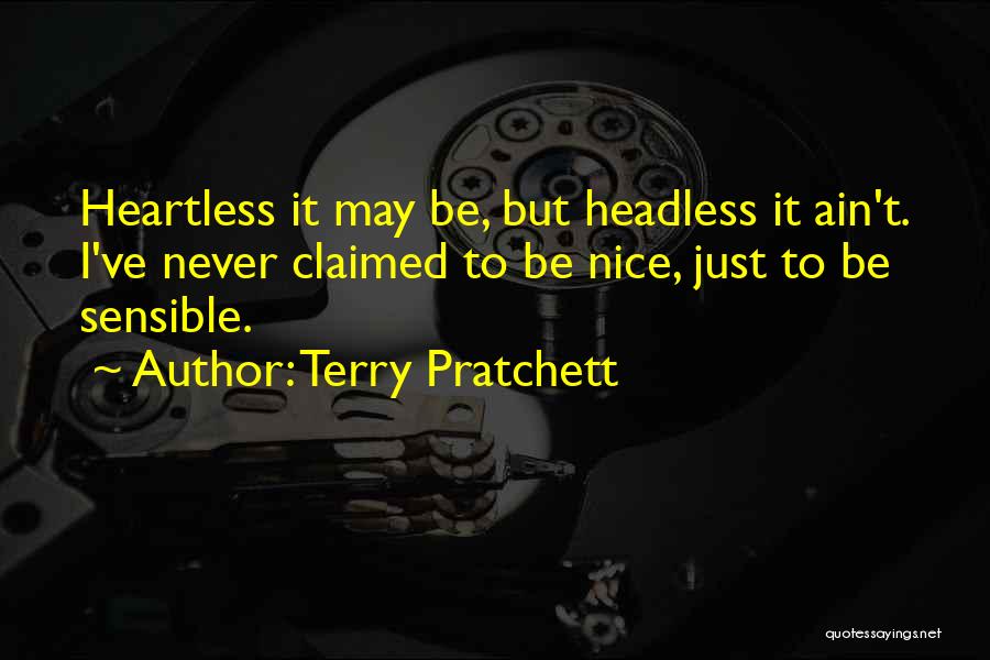 Heartless Quotes By Terry Pratchett