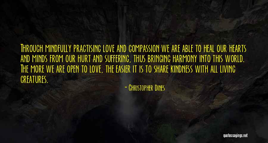 Hearts And Love Quotes By Christopher Dines