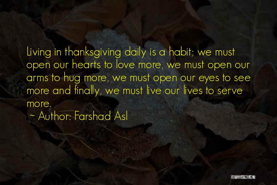 Hearts And Love Quotes By Farshad Asl