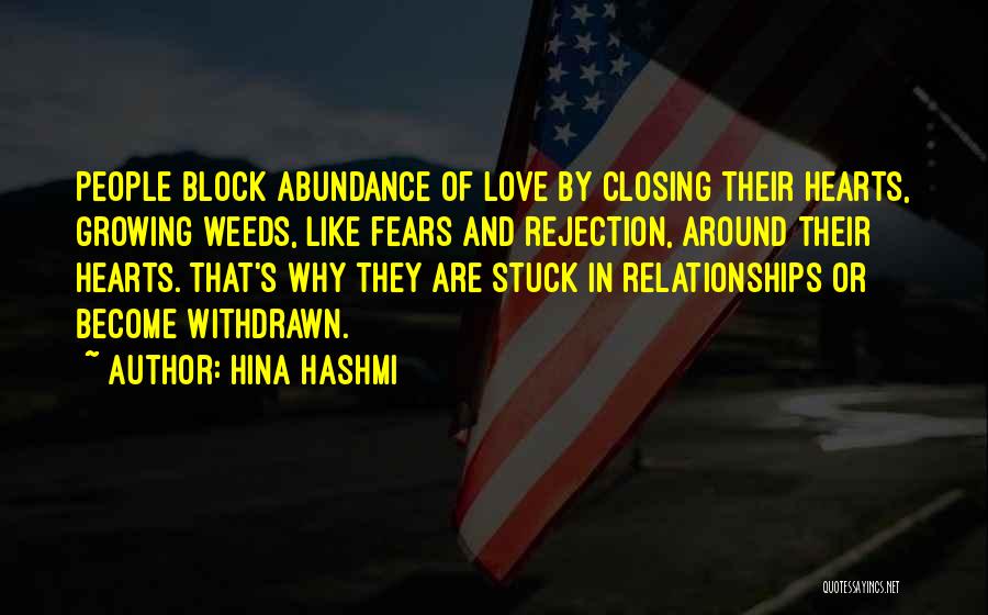 Hearts And Love Quotes By Hina Hashmi