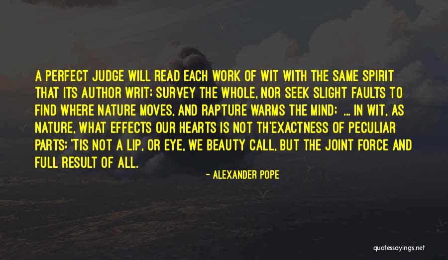 Hearts And Nature Quotes By Alexander Pope