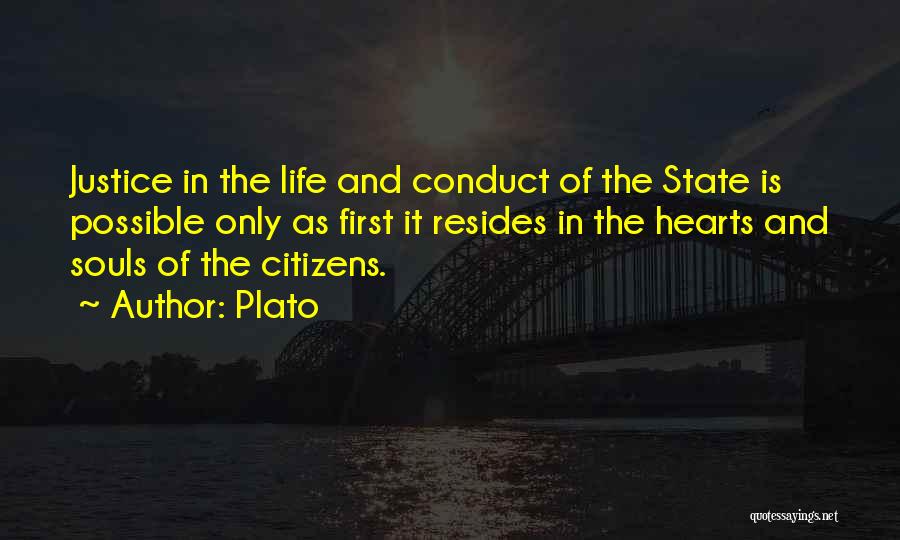 Hearts And Souls Quotes By Plato