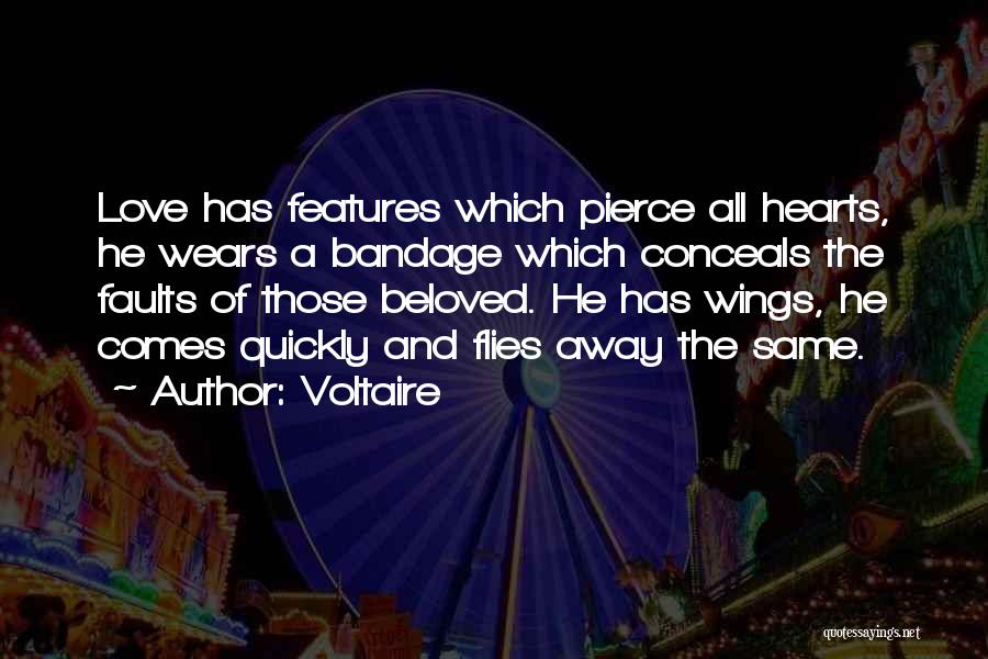 Hearts And Wings Quotes By Voltaire