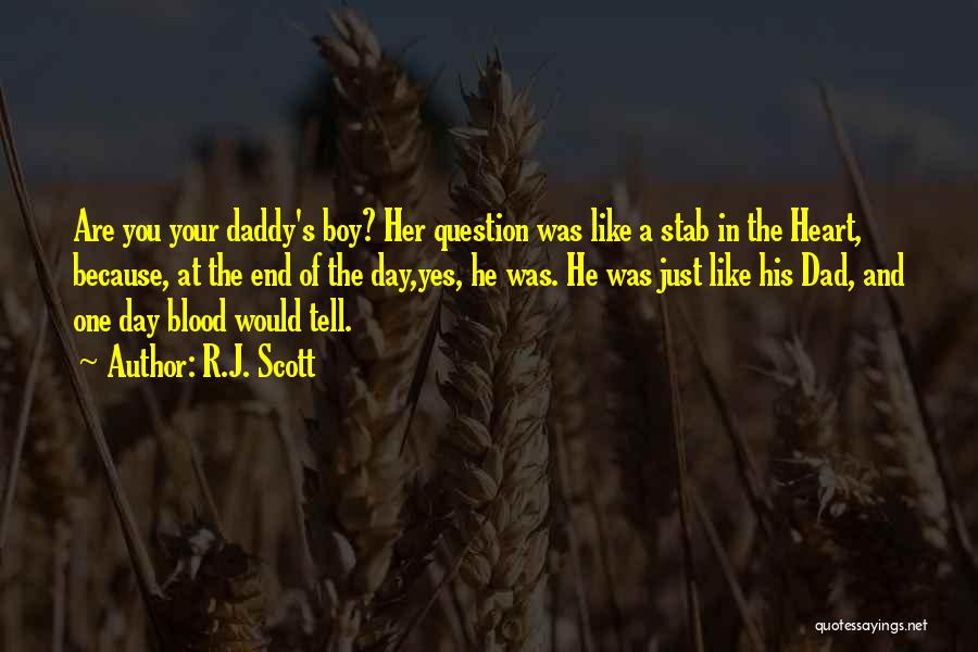 Heart's Blood Quotes By R.J. Scott